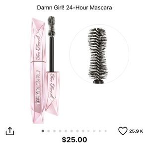 Too Faced Damn Girl Mascara *new*